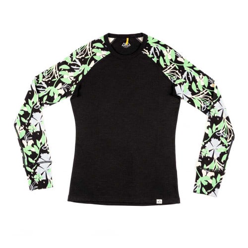 Wild Rye Evie Raglan - Chonky Floral Black