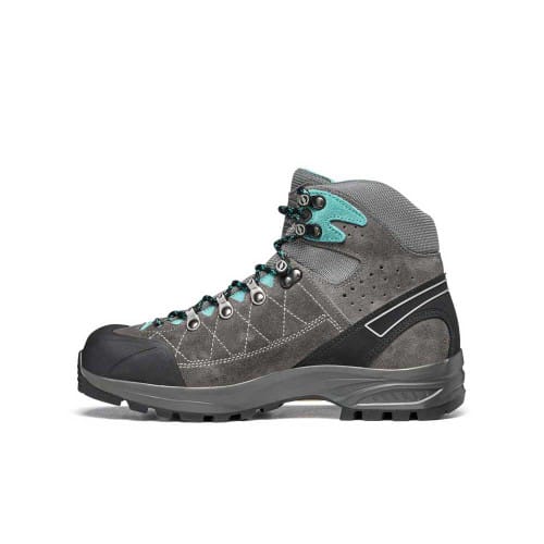 SCARPA Women's Kailash Trek GTX Hiking Boots - Smoke/Lagoon - Side