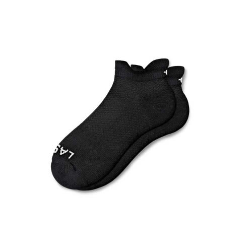 Lasso Performance Compression Low Tab Sock - Black