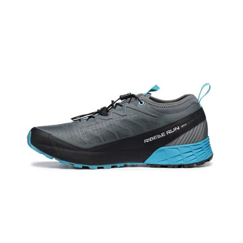 SCARPA Men's Ribelle Run GTX Trail Running Shoe - Anthracite/Lake Blue - Side