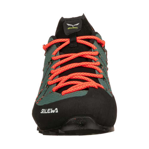 Salewa Women's Wildfire 2 Hiking Shoe - Duck Green/Black - Front