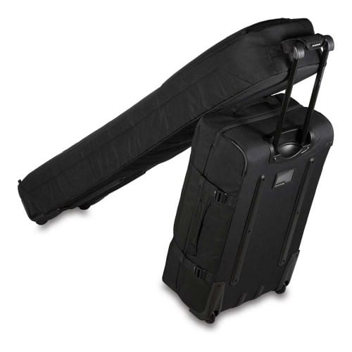 Dakine Low Roller Snowboard Bag - Docked on Roller Bag (Sold Separately)