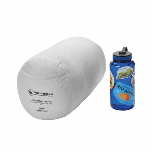 Big Agnes Greystone 20 Sleeping Bag - Packed
