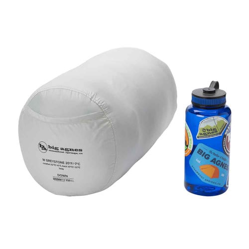 Big Agnes Greystone 0 Sleeping Bag - Packed