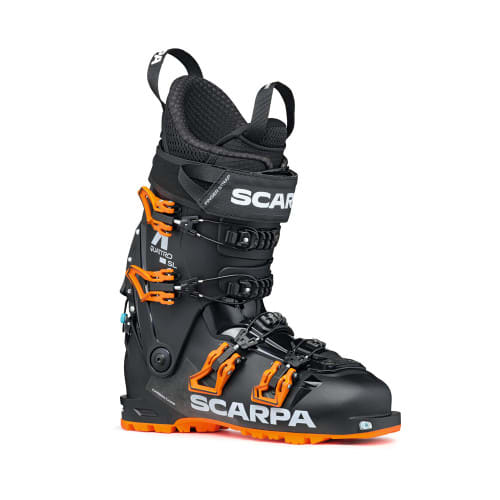 SCARPA Men's 4-Quattro SL Ski Boot - Black/Orange - Side