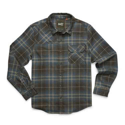 Howler Brothers Harker's Flannel Shirt - Kempton Plaid : Beluga