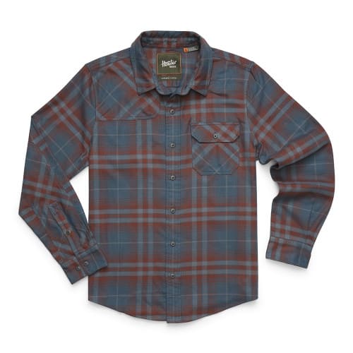 Howler Brothers Harker's Flannel Shirt - Kempton Plaid : Dark Slate