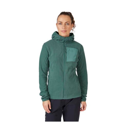 Rab Tecton Hoody - Green Slate - Model Front