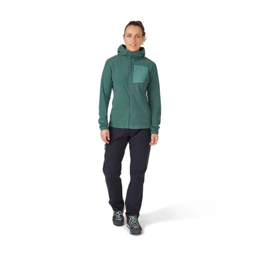 Rab Tecton Hoody - Green Slate - Model