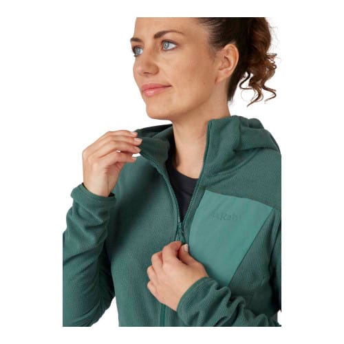 Rab Tecton Hoody - Green Slate - Zip
