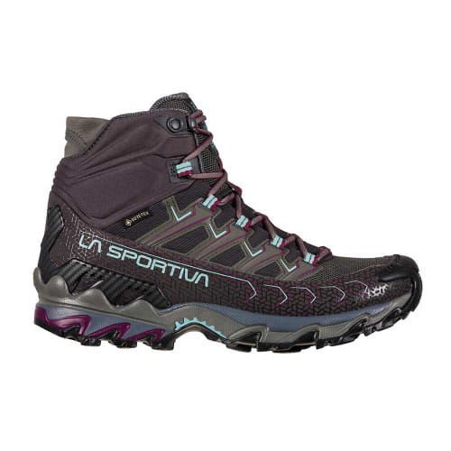 La Sportiva Women's Ultra Raptor II Mid GTX - Carbon/Iceberg