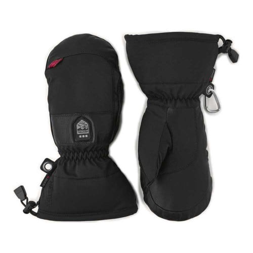 Hestra Power Heater Gauntlet Mitts - Black
