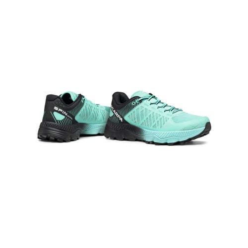 Scarpa Women's Spin Ultra Running Shoe - Aruba Blue/Black - Pair