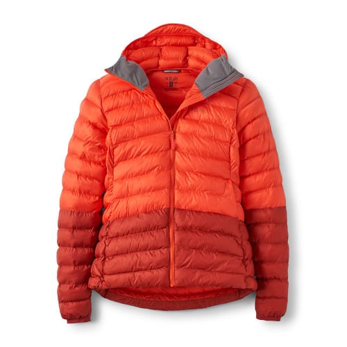 Rab Cirrus Alpine Women's Jacket - Red Grapefruit/Tuscan Red