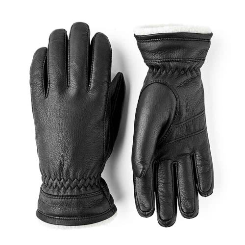 Buvika Deerskin Glove - Black