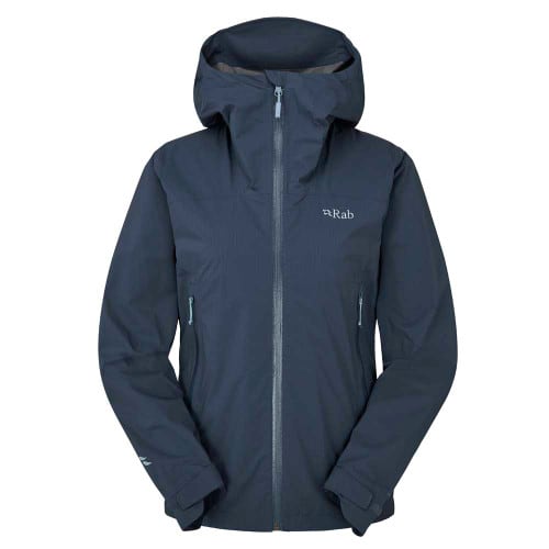 Rab Downpour Light Women's Jacket - Tempest Blue
