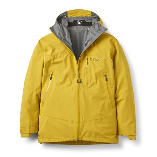 Rab Downpour Jacket - Dark Pollen
