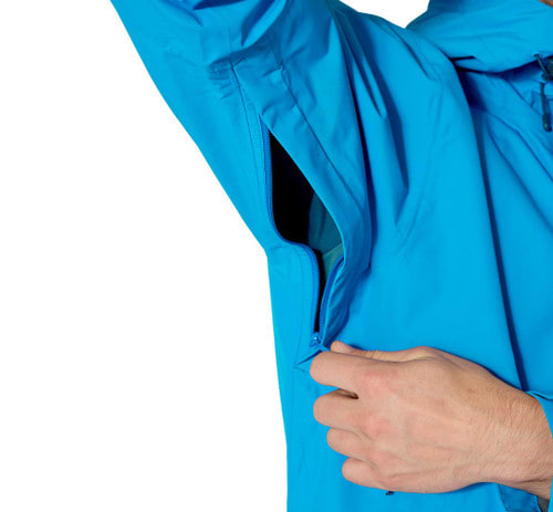 Rab Downpour Jacket - Vent Zips