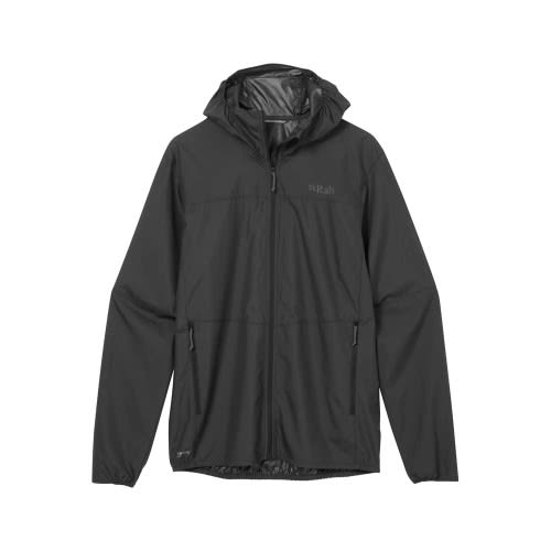 Rab Windgather Hoody - Black