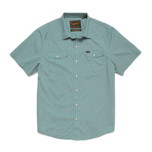 Howler Brothers H Bar B Snapshirt - Power Lines : Smoke Blue
