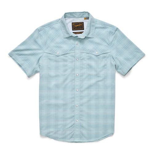 Howler Brothers Open Country - Coopers Plaid : Sterling Blue