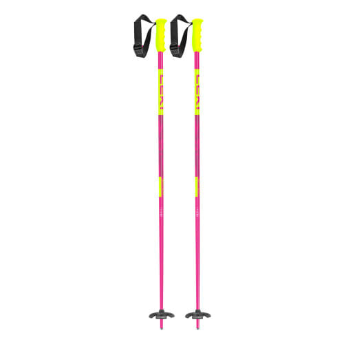 Leki SWTCH Pow - Pink/Neon Yellow