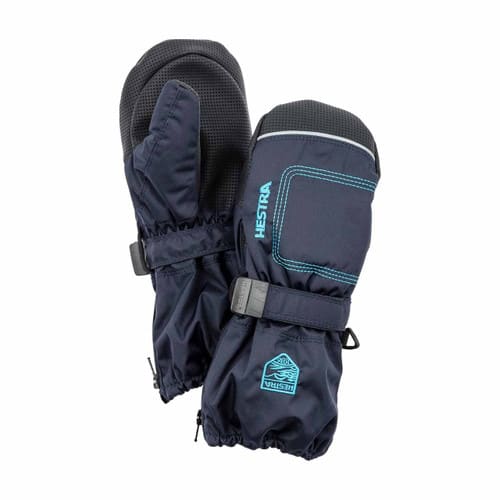 Hestra Baby Zip Long Mitt - Dark Navy