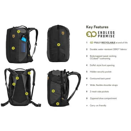 NEMO Vantage 40L Endless Promise Everyday Adventure Daypack