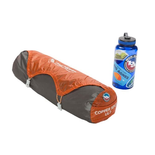 Big Agnes Copper Spur UL2 - Packed Size Comparison