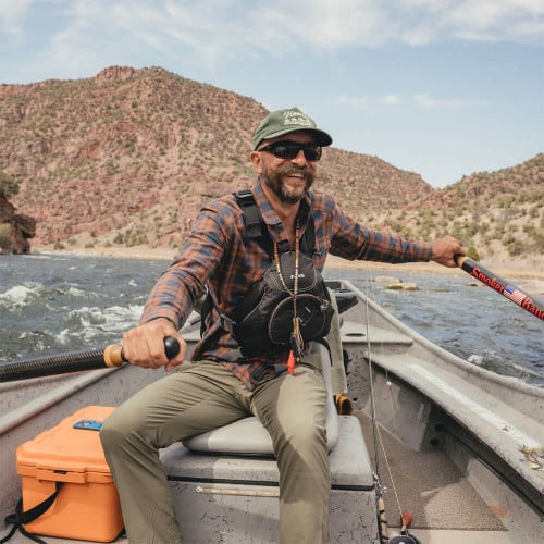 Howler Brothers La Grange Lightweight Flannel - Cohen Plaid : Stargaze