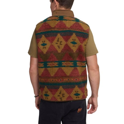 Howler Brothers Chisos Fleece Vest - Russet Back
