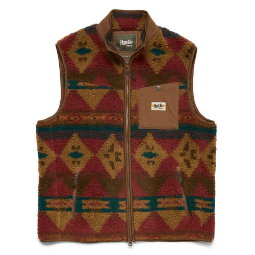 Howler Brothers Chisos Fleece Vest - Russet