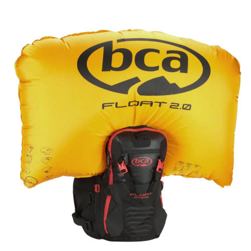 Float MtnPro - Black / Warning Red - Airbag