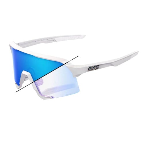 S3 - Bastille LE/Pearl White Glitter/Blue Mirror Photochromic Lens