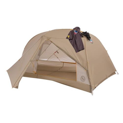 Big Agnes Tiger Wall UL2 Bikepack Solution Dye Tent - Rainfly Open