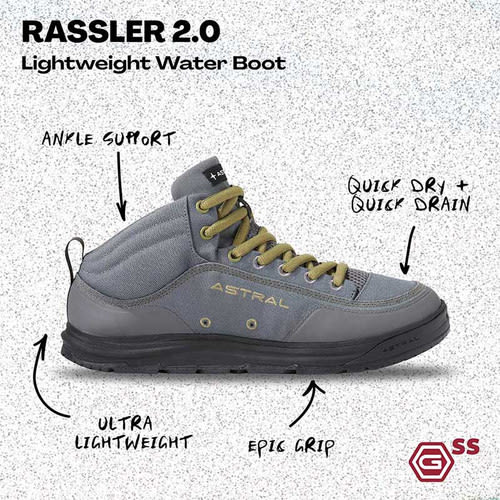 Astral Rassler 2.0 Water Boot Features