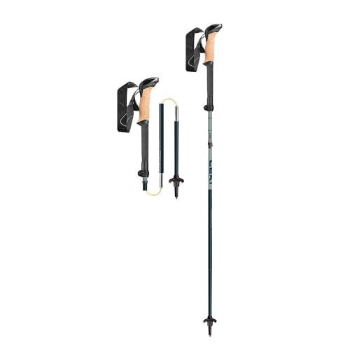 Leki Makalu Cork FX TA Trekking Poles - Collapsed