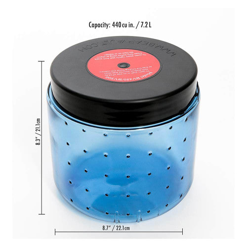 BearVault BV450-Jaunt Bear Canister - Dimensions