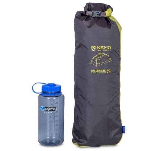 NEMO Dagger OSMO 2P - Packed Size Comparison