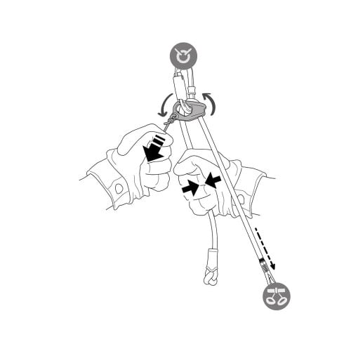 Petzl Connect Adjust - Diagram