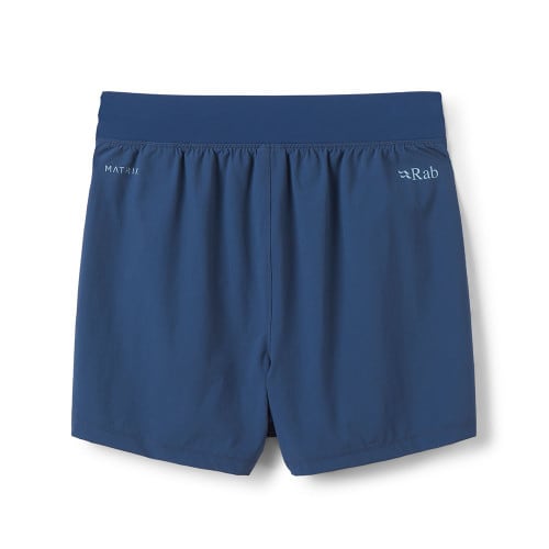 Rab Momentum Shorts - Tempest Blue Back