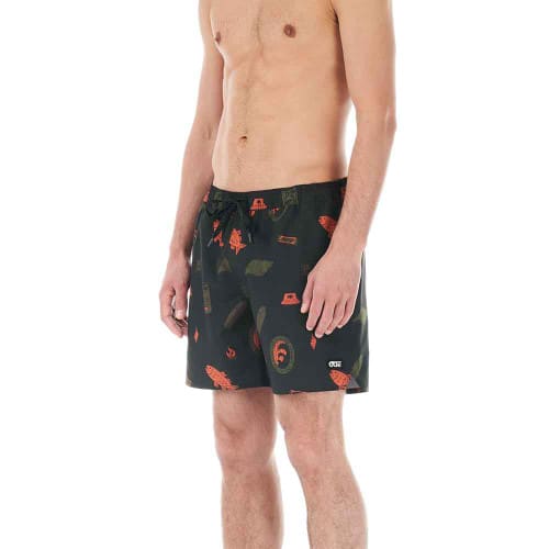 Picture Organic Piau 15 Printed Boardshorts - H Sea Rider Print