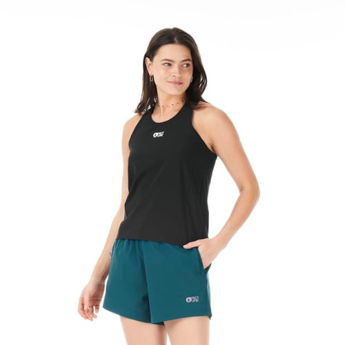 Picture Organic Woodah Tech Tank - Black Front