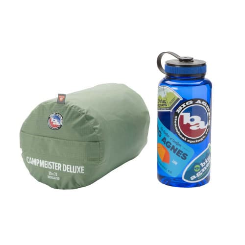 Big Agnes Campmeister Deluxe - Packed Size Comparison
