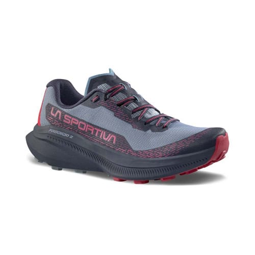 La Sportiva Prodigio 2 Trail Running Shoe - Limestone/Azalea