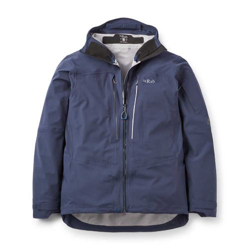 Rab Kinetic Alpine Stretch Waterproof Jacket – Galaxy Blue