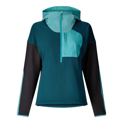 Flylow Delica Hoody - Teal/Ponderosa Pine/Black