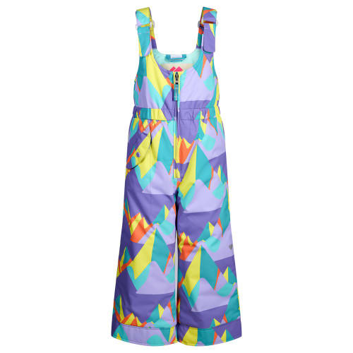 Obermeyer Snoverall Print Ski Bib Pant - Mod Mtn Purple