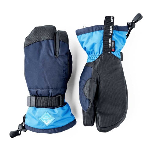 Hestra Gauntlet CZone Jr. Mitt - Dark Navy/Sky Blue