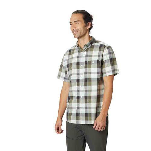 Big Cottonwood Short Sleeve Shirt - Dark Army